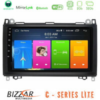 Bizzar c Series Lite 4core Android14 2+32gb  Mercedes A/b/vito/sprinter Class Navigation Multimedia Tablet 9" u-c-Mb0759