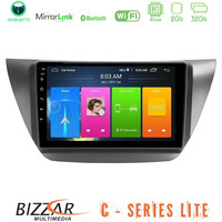 Bizzar c Series Lite 4core Android14 2+32gb  Mitsubishi Lancer 2004 – 2008 Navigation Multimedia Tablet 9" u-c-Mt608