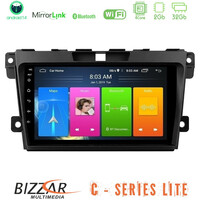 Bizzar c Series Lite 4core Android14 2+32gb  Mazda cx-7 2007-2011 Navigation Multimedia Tablet 9" u-c-Mz968