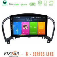 Bizzar c Series Lite 4core Android14 2+32gb  Nissan Juke Navigation Multimedia Tablet 9" u-c-Ns0755