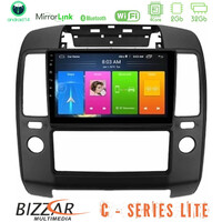 Bizzar c Series Lite 4core Android14 2+32gb  Nissan Navara Navigation Multimedia Tablet 9" u-c-Ns0900