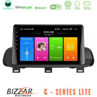 Bizzar c Series Lite 4core Android14 2+32gb  Nissan Qashqai j12 Amp; x-Trail t33 Navigation Multimedia Tablet 10" u-c-Ns2114