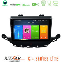 Bizzar c Series Lite 4core Android14 2+32gb  Opel Astra k 2015-2019 Navigation Multimedia Tablet 9" u-c-Op0113