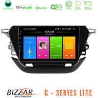 Bizzar c Series Lite 4core Android14 2+32gb  Opel Corsa f 2019-2023 Navigation Multimedia Tablet 9" u-c-Op1740
