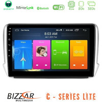 Bizzar c Series Lite 4core Android14 2+32gb  Peugeot 208/2008 Navigation Multimedia Tablet 10" u-c-Pg0164