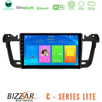 Bizzar c Series Lite 4core Android14 2+32gb  Peugeot 508 2010-2018 Navigation Multimedia Tablet 9" u-c-Pg0704