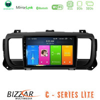 Bizzar c Series Lite 4core Android14 2+32gb  Citroen/peugeot/opel/toyota Navigation Multimedia Tablet 9" u-c-Pg0950