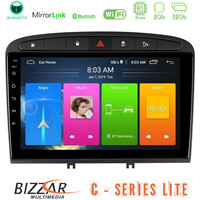 Bizzar c Series Lite 4core Android14 2+32gb  Peugeot 308/rcz Navigation Multimedia Tablet 9" u-c-Pg705b