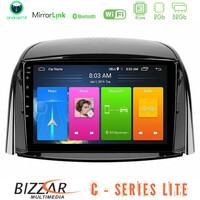 Bizzar c Series Lite 4core Android14 2+32gb  Renault Koleos 2007-2015 Navigation Multimedia Tablet 9" u-c-Rn0440