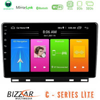 Bizzar c Series Lite 4core Android14 2+32gb  Renault Clio 5 2020-2024 Navigation Multimedia Tablet 9" u-c-Rn1389