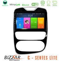 Bizzar c Series Lite 4core Android14 2+32gb  Renault Clio 2016-2019 Navigation Multimedia Tablet 10" u-c-Rn782