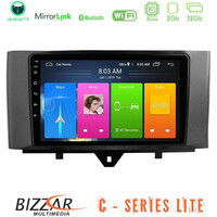 Bizzar c Series Lite 4core Android14 2+32gb  Smart 451 Facelift Navigation Multimedia Tablet 9" u-c-Sm0831
