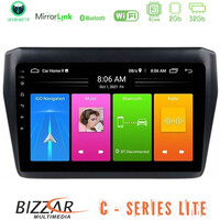 Bizzar c Series Lite 4core Android14 2+32gb  Suzuki Swift 2017-2023 Navigation Multimedia Tablet 9" u-c-Sz0522