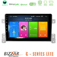 Bizzar c Series Lite 4core Android14 2+32gb  Suzuki Grand Vitara Navigation Multimedia Tablet 9" u-c-Sz0630