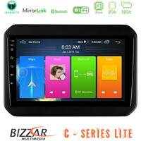 Bizzar c Series Lite 4core Android14 2+32gb  Suzuki Ignis Navigation Multimedia Tablet 9" u-c-Sz580