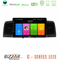 Bizzar c Series Lite 4core Android14 2+32gb  Toyota Corolla 2002-2006 Navigation Multimedia Tablet 9"   (Black) u-c-Ty0254bl