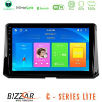 Bizzar c Series Lite 4core Android14 2+32gb  Toyota Corolla 2019-2022 Navigation Multimedia Tablet 10" u-c-Ty0597