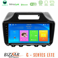 Bizzar c Series Lite 4core Android14 2+32gb  Toyota iq 2008 – 2015 Navigation Multimedia Tablet 9" u-c-Ty2197