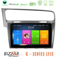 Bizzar c Series Lite 4core Android14 2+32gb  vw Golf 7 Navigation Multimedia Tablet 10" u-c-Vw0003al