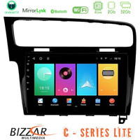 Bizzar c Series Lite 4core Android14 2+32gb  vw Golf 7 Navigation Multimedia Tablet 10" u-c-Vw0003pb