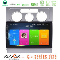 Bizzar c Series Lite 4core Android14 2+32gb     vw Touran 2003-2011 Navigation Multimedia Tablet 10" u-c-Vw1001