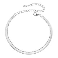 BAMOER βραχιόλι BSB193, ασήμι 925, ασημί