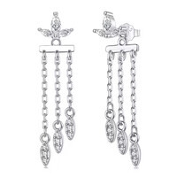 BAMOER σκουλαρίκια καρφωτά BSE1240 με κυβική ζιρκόνια, ασήμι 925, ασήμι