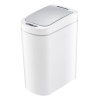 HOME USE κάδος απορριμμάτων HUH-0255 με φωτοκύτταρο, 7lt, λευκός