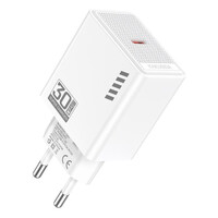 KAKUSIGA φορτιστής τοίχου KSC-1241, USB-C, 30W, λευκός