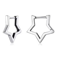 BAMOER σκουλαρίκια κρίκοι SCE1136, ασήμι 925, ασημί