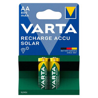 Varta SOLAR Ni-MH 800 mAh rechargeable batteries AA / R6  (VART18541)