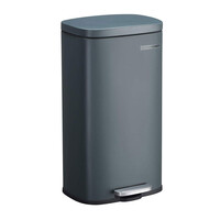 Μεταλλικός Κάδος Απορριμμάτων από Ατσάλι με Σύστημα Soft-Close 30 Lt Songmics LTB03GS