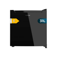 CECOTEC  Μίνι Ψυγείο Bolero CoolMarket TT 31 Dual Black E - Μετατρέψιμο σε Καταψύκτη, Μαύρη Πόρτα, Έλεγχος Θερμοκρασίας 0ºC έως 5ºC και -24ºC έως -16ºC, Χωρητικότητα 31 Λίτρα, Διαστάσεις 49.6x47.4 εκ.  CEC-01974