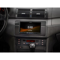 Alpine ILX-705E46 Premium 2DIN Digital Media Station for BMW E46, car stereo featuring DAB+ digital