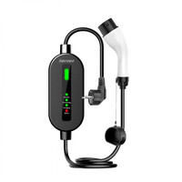 16a,3.5kw Home Portable ev Charger With led Indicator Light