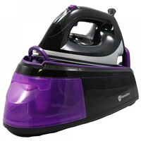 Homevero Steam Station 2400w Black With Purple hv-21981