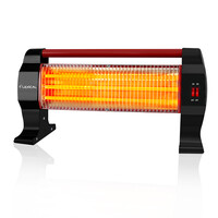 Lexical Quartz Heater red 1200w lqh-8020-4