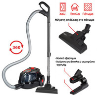 Vacuum Cleaner Black 750w Zln3512