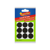 Supertite 8130 Στρογγυλά Τσοχάκια Μαύρα 25mm 18TMX