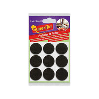 Supertite 8131 Στρογγυλά Τσοχάκια Μαύρα 30mm 18TMX