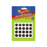 Supertite 8083 Στρογγυλά Αυτοκόλλητα για Κάλυψη Βιδών Βέγκε 20ΤΜΧ