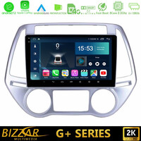 Bizzar g+ Series Hyundai i20 2012-2014 8core Android12 6+128gb Navigation Multimedia Tablet 9 u-g-Hy0619
