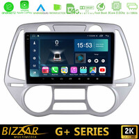Bizzar g+ Series Hyundai i20 2009-2012 Auto a/c 8core Android12 6+128gb Navigation Multimedia Tablet 9 u-g-Hy0709