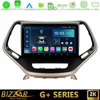 Bizzar g+ Series Jeep Cherokee 2014-2019 8core Android12 6+128gb Navigation Multimedia Tablet 9 u-g-Jp0077