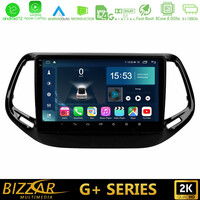 Bizzar g+ Series Jeep Compass 2017> 8core Android12 6+128gb Navigation Multimedia Tablet 10 u-g-Jp0143