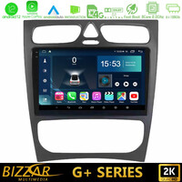 Bizzar g+ Series Mercedes c Class (W203) 8core Android12 6+128gb Navigation Multimedia Tablet 9 u-g-Mb0925