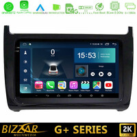 Bizzar g+ Series vw Polo 8core Android12 6+128gb Navigation Multimedia Tablet 9 u-g-Vw6901bl