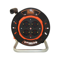 Black & Decker BXECFT2QBRE Μπαλαντέζα Καρούλι IP20 20m H05VV-F-3G1,5mm