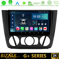 Bizzar g+ Series bmw 1series E81/e82/e87/e88 (Manual A/c) 8core Android12 6+128gb Navigation Multimedia Tablet 9 u-g-Bm1011