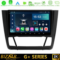 Bizzar g+ Series bmw 1series E81/e82/e87/e88 (Auto A/c) 8core Android12 6+128gb Navigation Multimedia Tablet 9 u-g-Bm1012